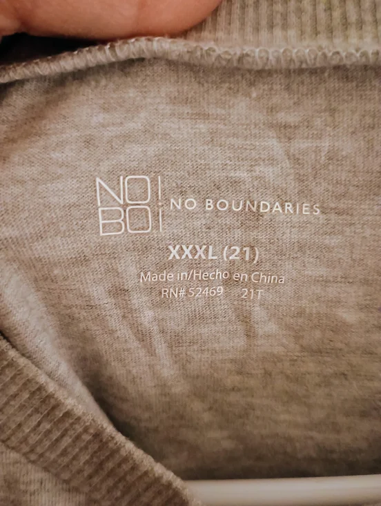 No Boundaries Grey & Bronze Sun Graphic Muscle Tee - Picture 5 of 5